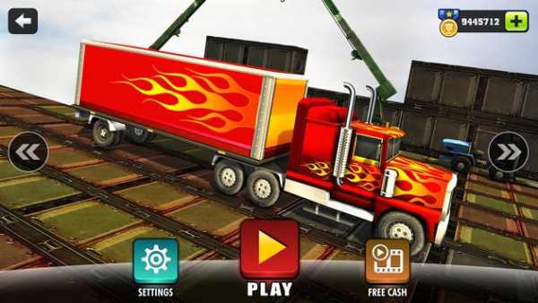 Impossible 18 wheeler Truck Driving Tracks screenshot 7