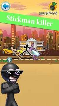 Stickman crazy money स्क्रीनशॉट 1