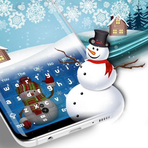 The snowman - Theme for keyboard ☃️ 1.0