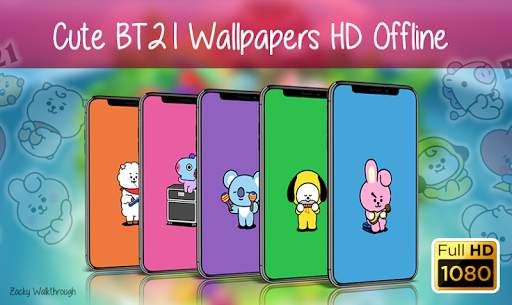 Cute BT21 Wallpapers HD Offline screenshot 4