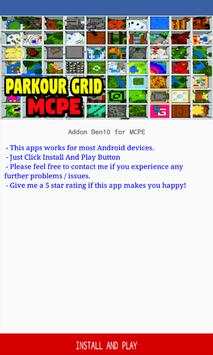 Parkour Grid Maps for Minecraft PE screenshot 2