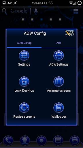TrueBlue Apex/ADW/Nova screenshot 5