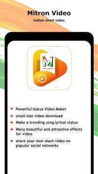 Mitron - Indian Video Maker 1 تصوير الشاشة