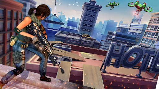 Firing squad battleground free fire 3d - Fps Games screenshot 4