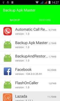 Backup Apk Master screenshot 1