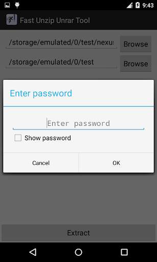 Fast Unzip Unrar Tool screenshot 5