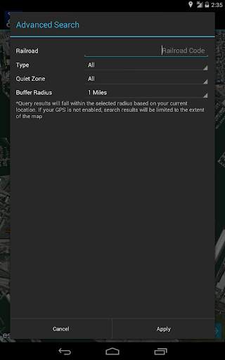 Rail Crossing Locator screenshot 7