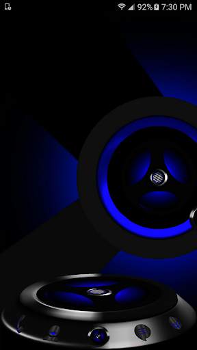 Akila blue Next Launcher theme screenshot 5