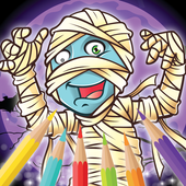 Horror Coloring Book icon