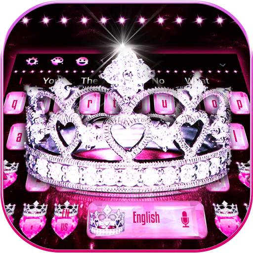Diamond Crown Keyboard Theme 10001001