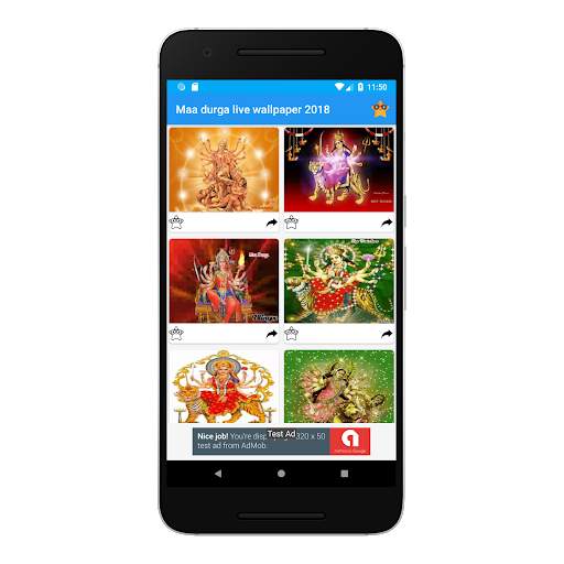 Maa durga live wallpaper 2018 screenshot 1