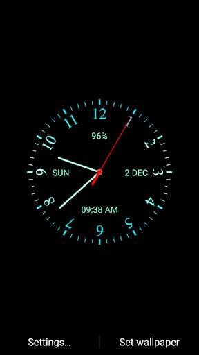 Analog Clock Live Wallpaper screenshot 7
