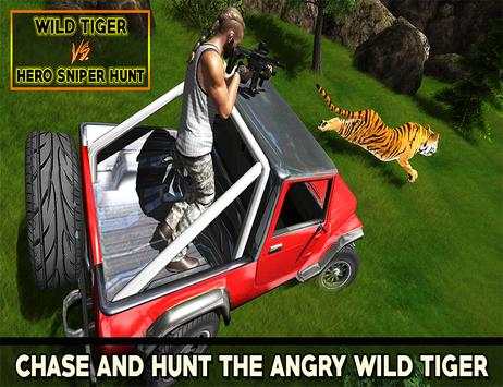 Wild Tiger Vs Hero Sniper Hunt screenshot 9