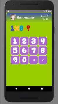 Multiplication Table, Math Operations & Math Game 5 تصوير الشاشة