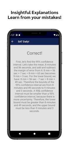 SAT Daily: SAT Exam Prep screenshot 4