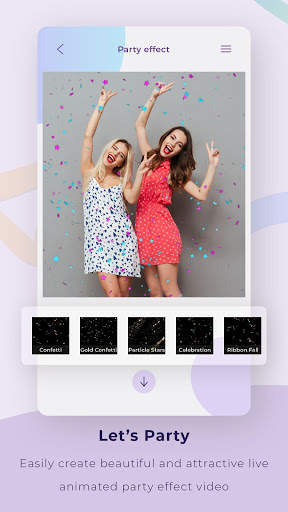 Party Effect Video Maker screenshot 1
