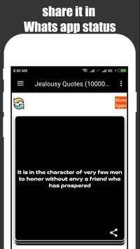 Jealousy Quotes (10000+ Status) screenshot 8