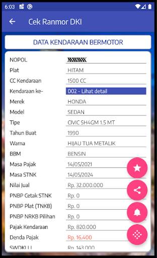 Cek Ranmor DKI Jakarta screenshot 3