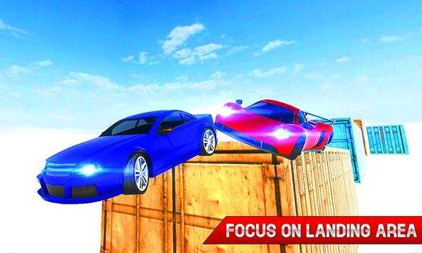 Real Master Extreme Flip Car Stunts racing Track screenshot 2