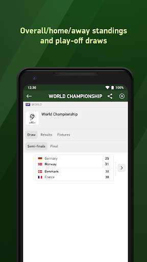 Handball24 - live scores screenshot 5