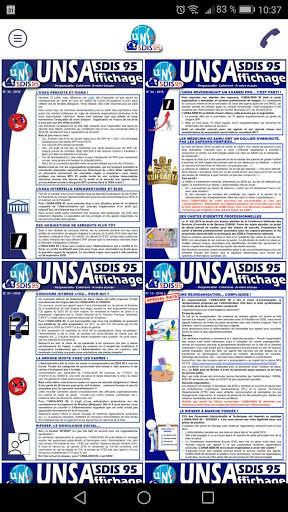 UNSA SDIS 95 screenshot 2