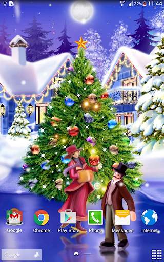 Christmas Rink Live Wallpaper screenshot 5