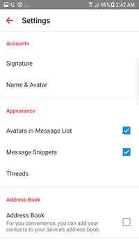 Email - Fast Mail for Android screenshot 8