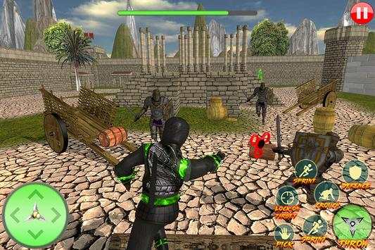 Ninja Assassin Fidget Spinner Shadow ninja Fighter screenshot 9