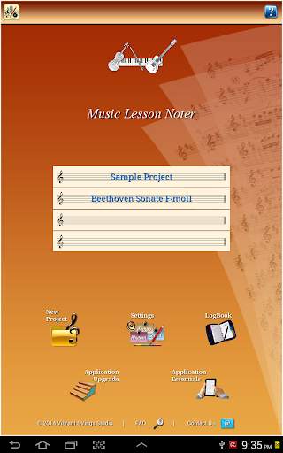 Music Lesson NotePad скриншот 10