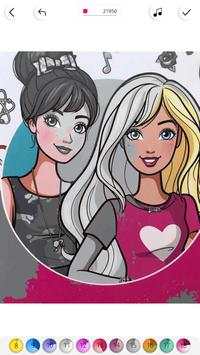 Barbie Game - Free Adult Coloring Pages For Girls screenshot 4