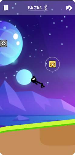 Swing-Man : Mini Rope Swing स्क्रीनशॉट 5