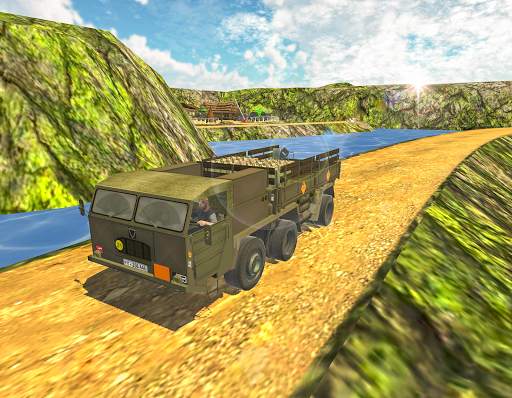 US Army Truck Driving - Military Transport Games screenshot 1