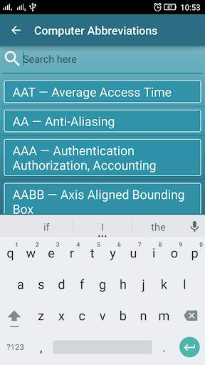 Abbreviations : Full Forms of Everything screenshot 7