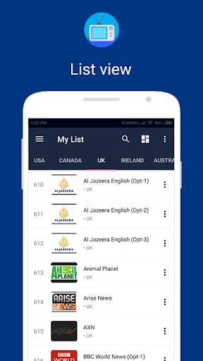 OneIPTV 📺 - IPTV Player 2 تصوير الشاشة