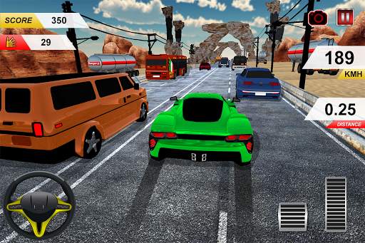 Real Traffic Extreme Endless Cars Racing screenshot 1