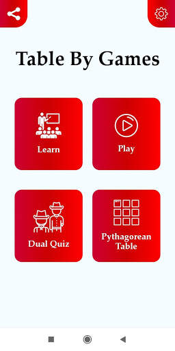 Table By Games (Multiplication Tables) screenshot 1