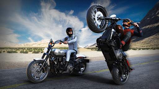 Highway Stunt Bike Rider - VR screenshot 2
