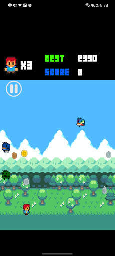 Avoid Birds: Offline Retro Arcade screenshot 2
