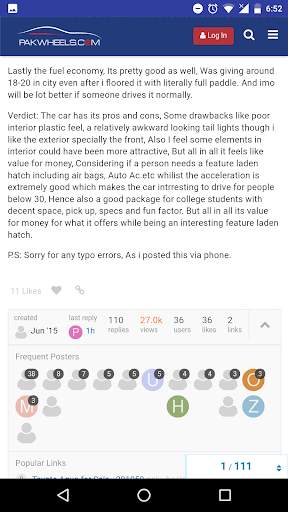 PakWheels Forums screenshot 4