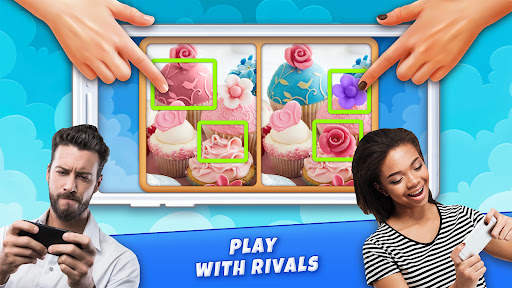 Eye-land: Realtime Puzzle PvP spot 5 difference screenshot 1