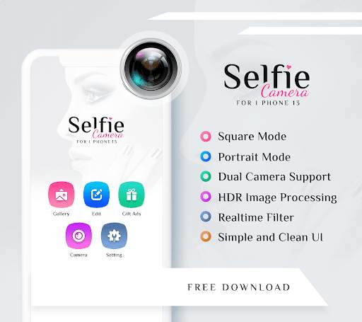Selfi Camera for iPhone 13 screenshot 1