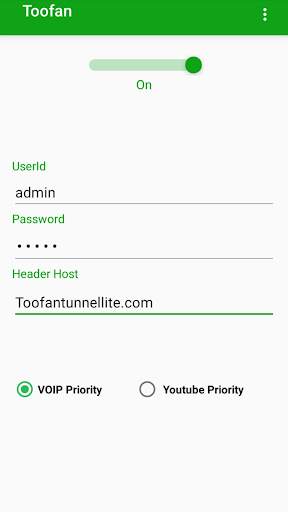 Green Toofan VPN screenshot 2