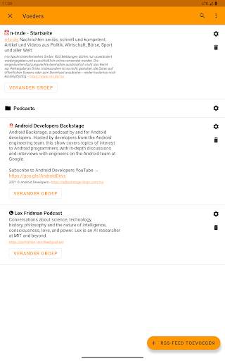 Offline RSS-lezer voor nieuws screenshot 4