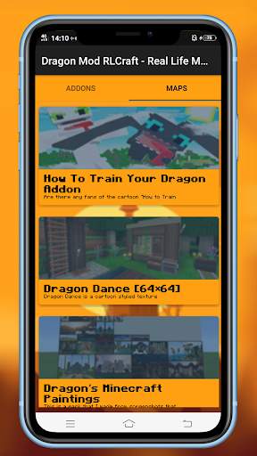 Dragon Mod RLCraft - Real Life Mode for MCPE 2021 screenshot 6