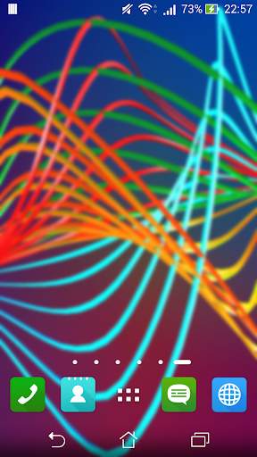 Magic Waves Live Wallpaper HD screenshot 2