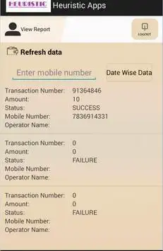 Heurestic Recharge Apps screenshot 8