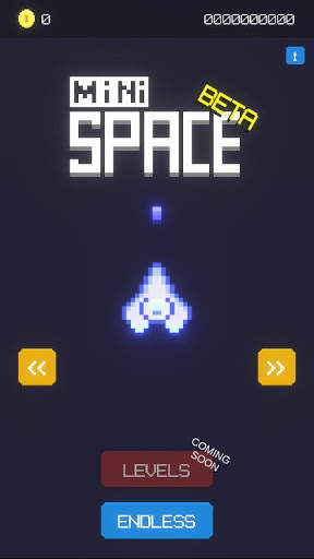 Mini Space: Retro Space Shooter 2020 स्क्रीनशॉट 1