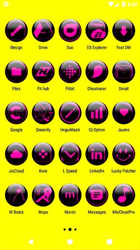 Pink Glass Orb Icon Pack скриншот 3