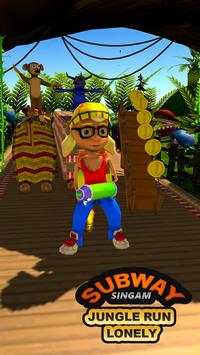 Subway Singam Jungle Run Lonely screenshot 11