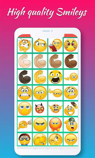 Free Emoticons for Whatsapp - High Quality Smileys screenshot 4